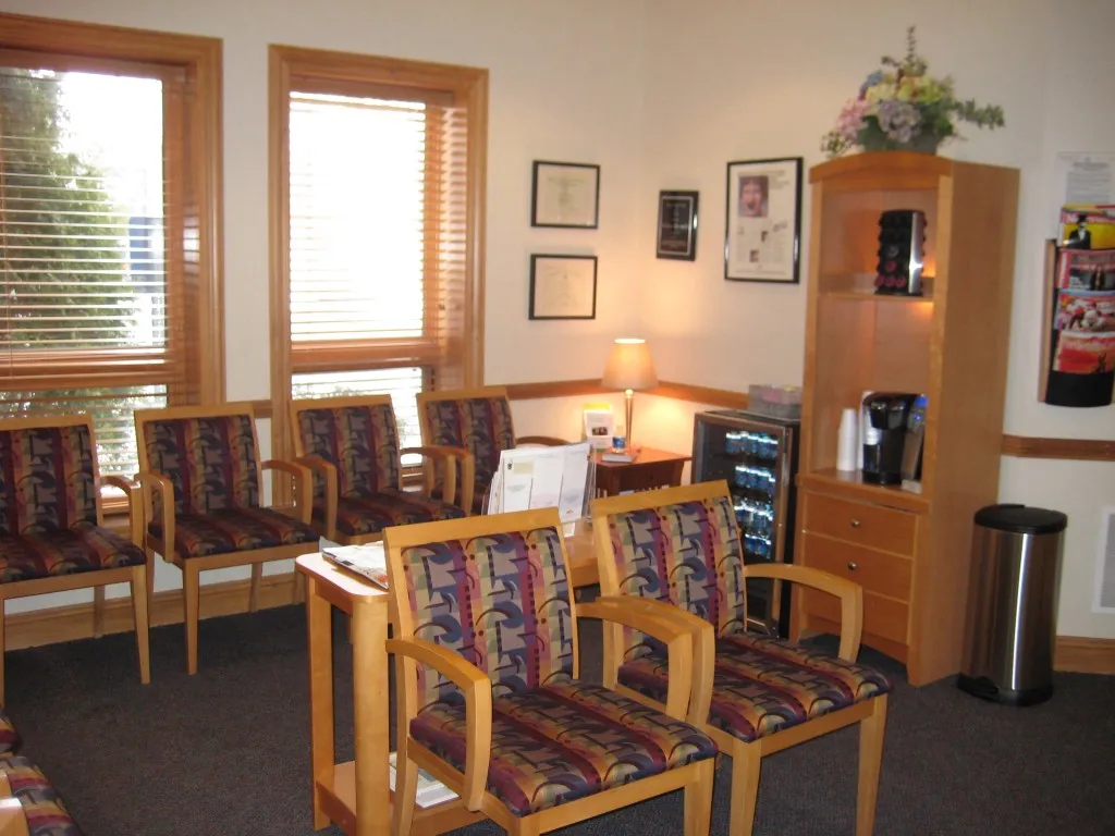 Office tour picture of waiting room