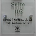 Office tour picture of the address, office name and suite number