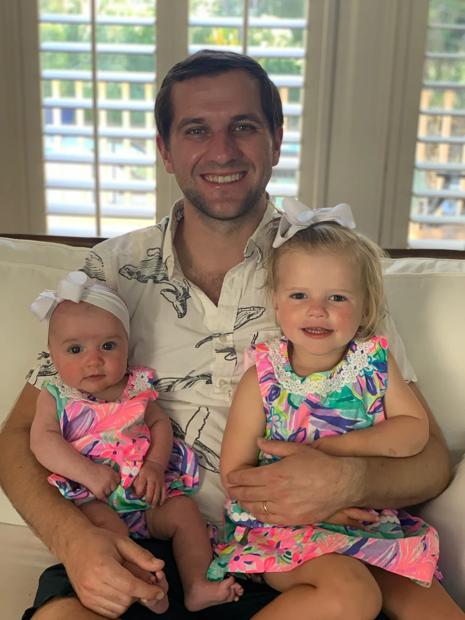 Dr. Matthew Marshall with his children